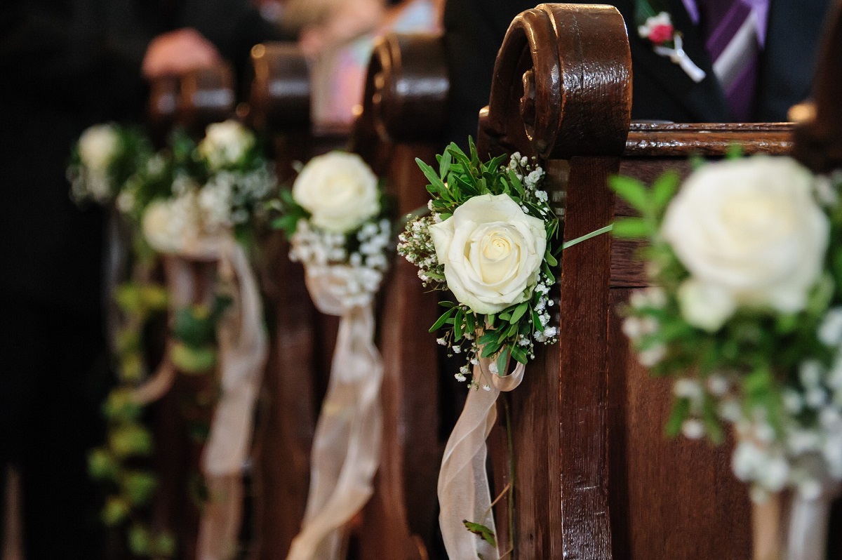 Trouwen in een kerk